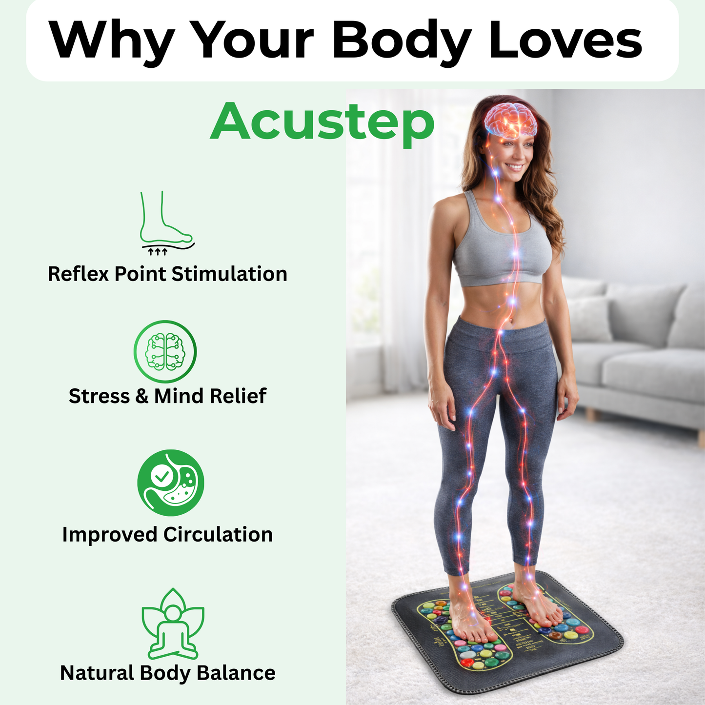 AcuStep™ Foot Mat